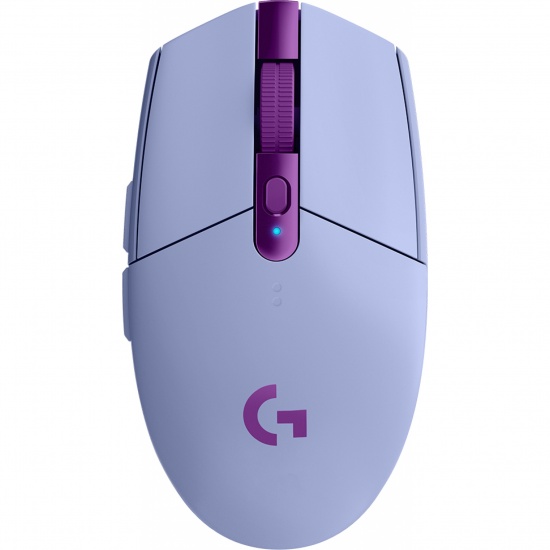 Logitech G G305 Ambidextrous RF Wireless Optical Mouse - Lilac Image