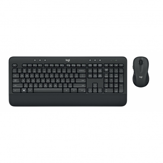 Logitech MK545 Advanced Wireless Mouse Combo Keyboard - German Layout Image