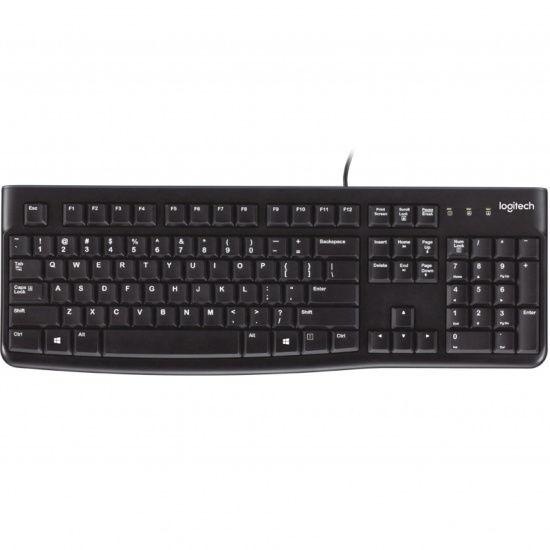 Logitech K120 Business USB Keyboard - Slovakian Layout - Black Image