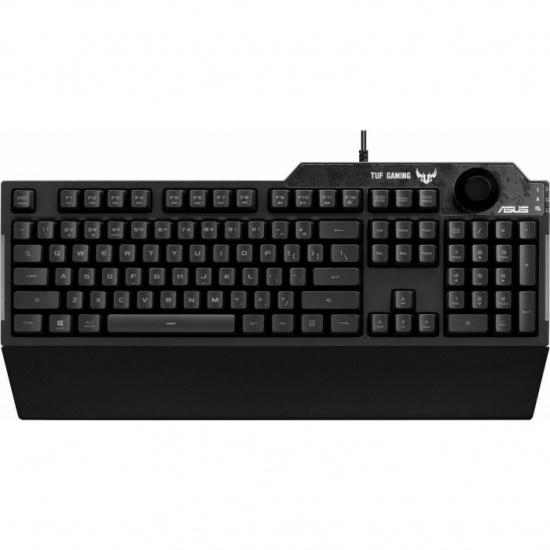 Asus TUF Gaming K1 USB Wired QWERTZ Keyboard - German Layout - Black Image