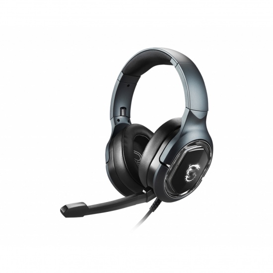 MSI Immerse GH50 Full Size Wired Gaming Headset - Black Image