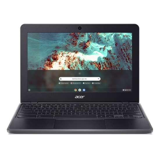 Acer C741L-S85Q 11.6 Inch HD Qualcomm Kryo 4GB LPDDR4x-SDRAM 32GB Flash Wi-Fi 5 Chromebook - Black Image