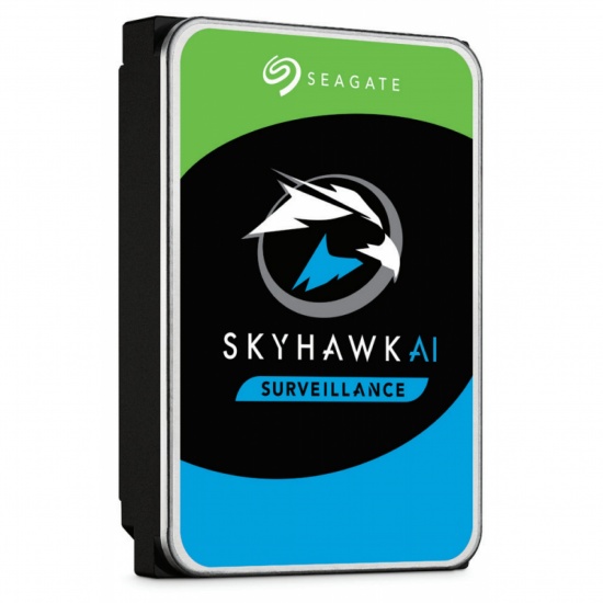 8TB Seagate Skyhawk HD 3.5 Inch SATA III 6Gb/s 7200RPM 256MB Cache Surveillance Internal Hard Drive Image