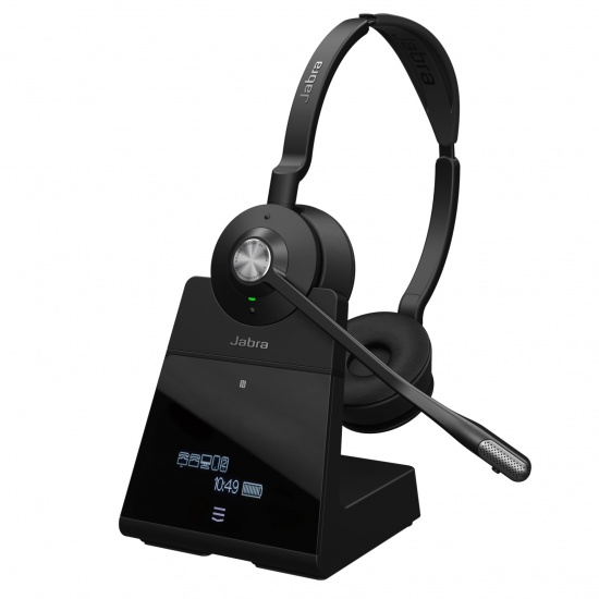 Jabra Engage 75 Stereo On Ear Wireless Professional Headset - Black Image