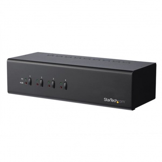 StarTech 4 Port Dual Monitor DVI KVM Switch Image