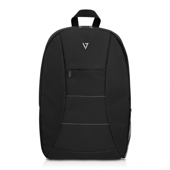 V7 Essential 15.6 Inch Laptop Backpack - Black Image