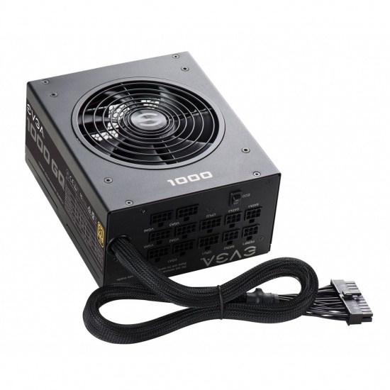 EVGA 1000GQ 1000W ATX Semi Modular Power Supply - Black Image