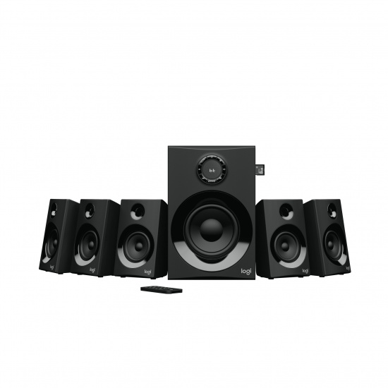 Logitech Z607 5.1 Surround Sound with Bluetooth Speakers - Black Image