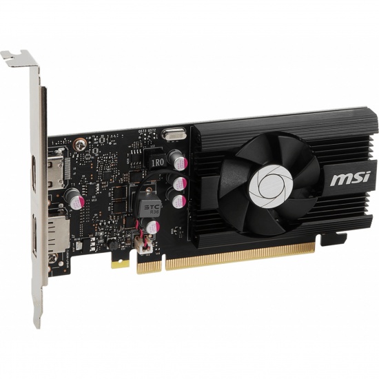 MSI NVIDIA GeForce GT 1030 2GD4 LP OC 2GB GDDR4 Graphics Card Image