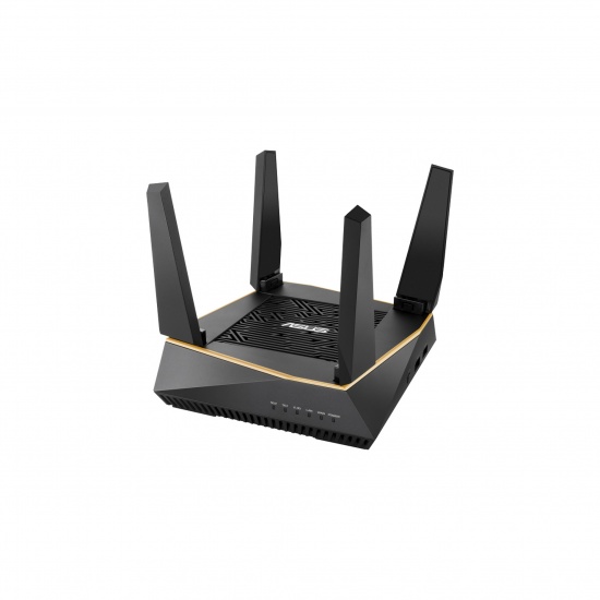 ASUS AiMesh AX6100 Gigabit Ethernet Tri-band Wireless Router - Black Image