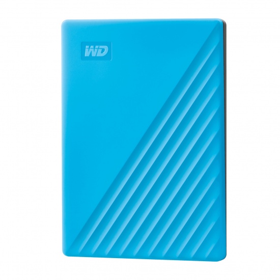 4TB Western Digital My Passport USB3.0 External Hard Drive - Blue Image