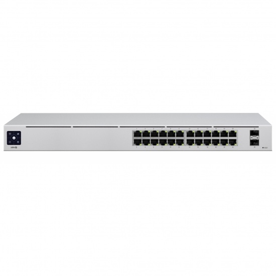 Ubiquiti 24 Port Managed L2 Gigabit Ethernet (10/100/1000) Network Switch - Silver Image