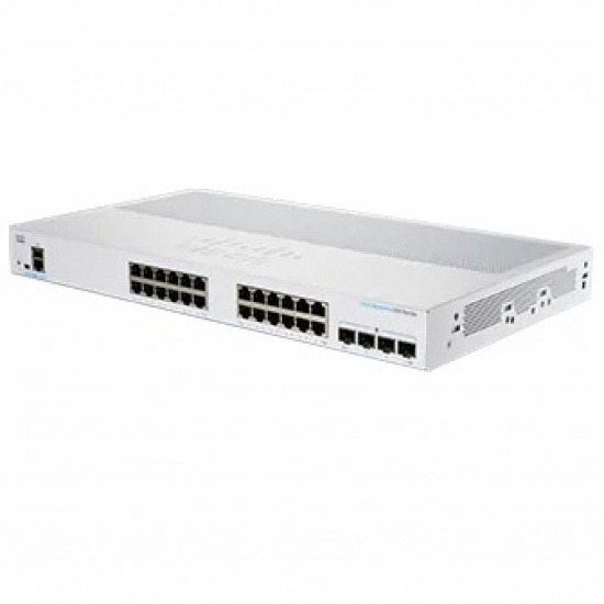 Cisco 24 Port Managed L2/L3 Gigabit Ethernet (10/100/1000) Network Switch - Silver Image