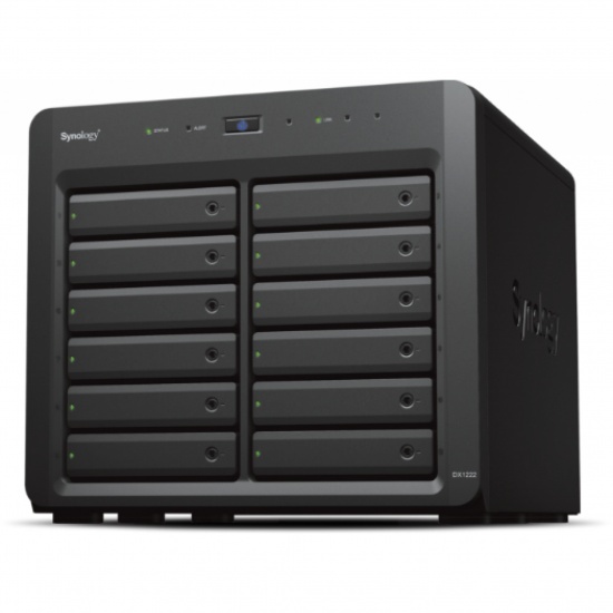 Synology DX1215II 12 Bay Diskless Professional NAS - Black Image