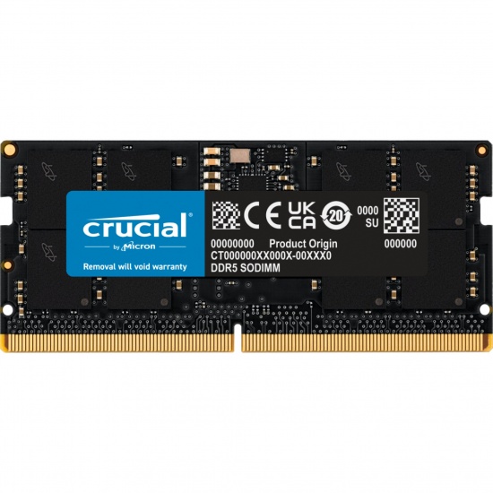 16GB Crucial DDR5 4800MHz CL40 Memory Module (1x16GB) Image