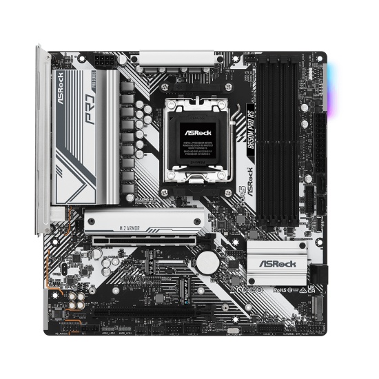 Asrock Pro RS AMD B650 AM5 Micro ATX DDR5 Motherboard Image