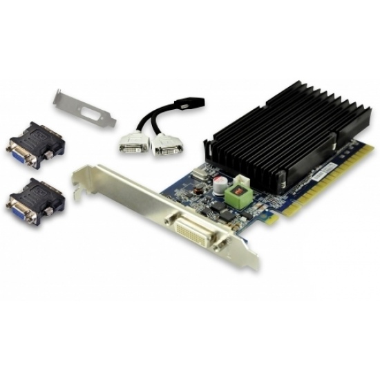 PNY VCG84DMS1D3SXPB-CG GeForce 8400 GS 1GB GDDR3 Graphics Card Image