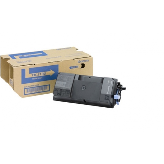 Kyocera Laser Toner Cartridge ECOSYS M3550idn, ECOSYS M3560idn, FS-4200DN, FS-4300DN TK-3130 1T02LV0NL0 Black - 25000 Page Yield Image