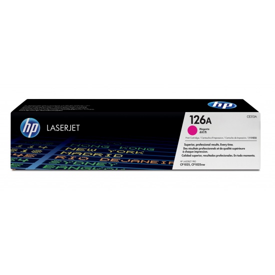 HP LaserJet Toner Cartridge CE313A Magenta - 1000 Page Yield Image