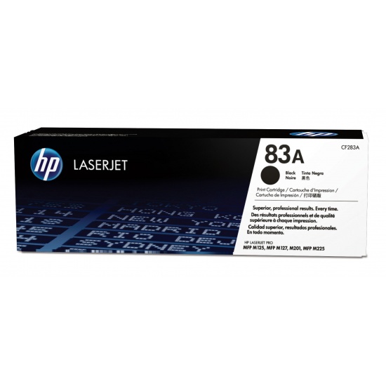 HP LaserJet Toner Cartridge CF283A - Black - 1500 Page Yield Image