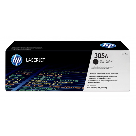 HP LaserJet Toner Cartridge - CE410A - Black - 2,200 Page Yield Image