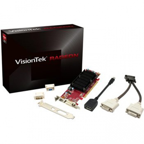 VisionTek Radeon HD6350 - 900456 - 1GB GDDR3 Graphics Card Image