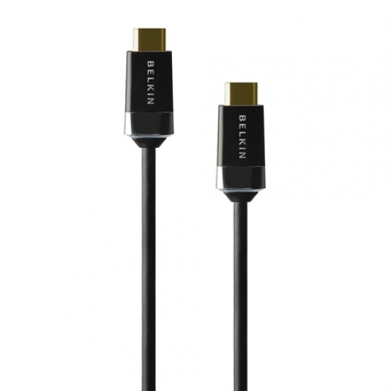 Belkin Micro-HDMI Male to HDMI Male Cable 3FT- Black  Image