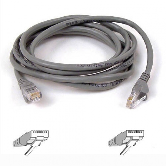Belkin CAT5e 6ft Networking Cable - Black  Image