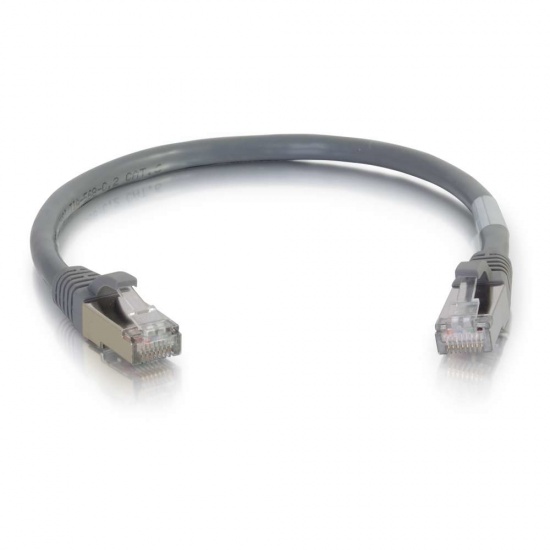 C2G CAT6 30ft Network Patch Cable - Grey Image