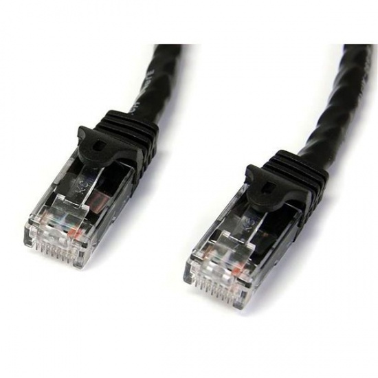 StarTech Cat6 Snagless 50ft Patch Cable - Black Image