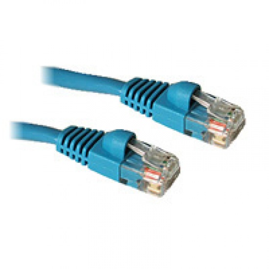 C2G Cat5E Snagless Unshielded Patch Cable 2.1 Meter (7 FT) Networking Cable Blue Image