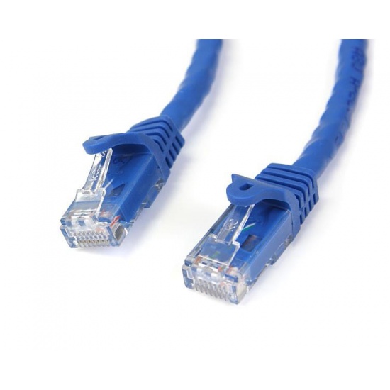 StarTech Cat6 1ft Snagless UTP Patch Cable  Blue Image