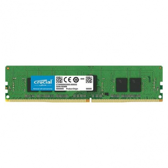 4GB Crucial DDR4 2133MHz PC4-17000 CL15 ECC Memory Module Image