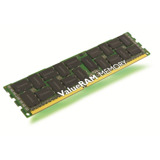 16GB Kingston ValueRAM DDR3 1333MHz PC3-10666 ECC Registered Memory Module Image