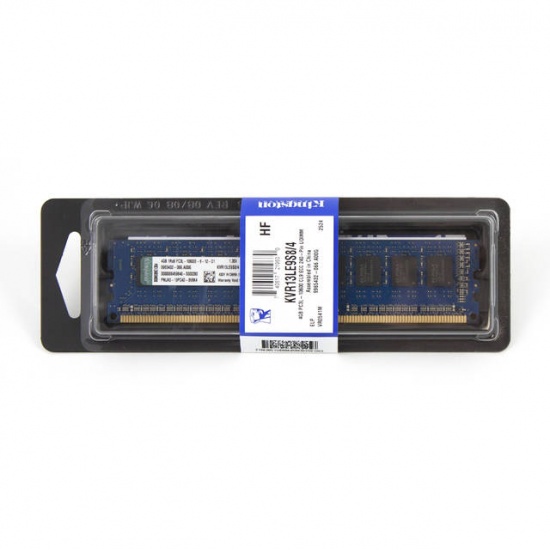 4GB Kingston ValueRAM DDR3L 1333MHz PC3-10666 ECC DIMM Memory Module Image