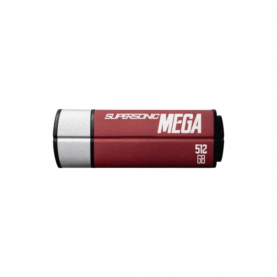 512GB Supersonic Mega USB3.0 Flash Drive Black/Red/Silver Speed up to 380MB/sec Image