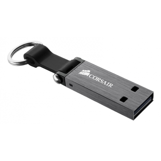 32GB Corsair Voyager Mini USB3.0 Flash Drive - Grey Image