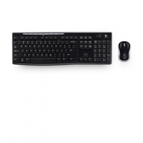 Logitech Wireless Combo MK270 Keyboard and Mouse Set - Italian Layout Image