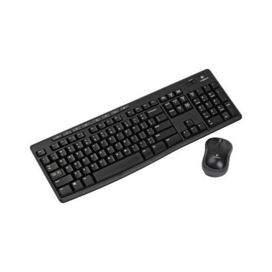Logitech MK270 RF Wireless QWERTY Black Mouse and Keyboard Combo - US Layout Image