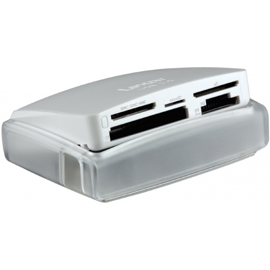 Lexar 25-in-1 USB3.0 Multi-Card Reader - White Image