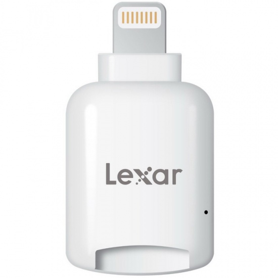 Lexar MicroSD Lightning External Card Reader - White Image