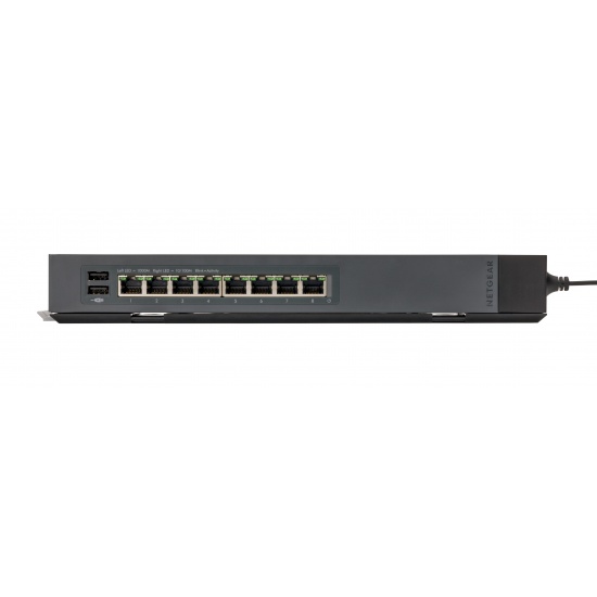 Netgear ProSafe 8-Port Gigabit Click Switch (10/100/1000)- Black Image