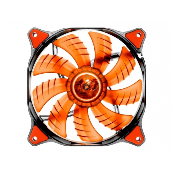Cougar 120MM 1200RPM Hydraulic Red LED Fan - Black Image