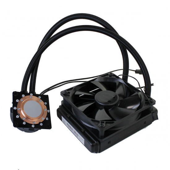 EVGA GeForce GTX 1070/80 Radiator Hybrid Water Cooler Fan - Black Image