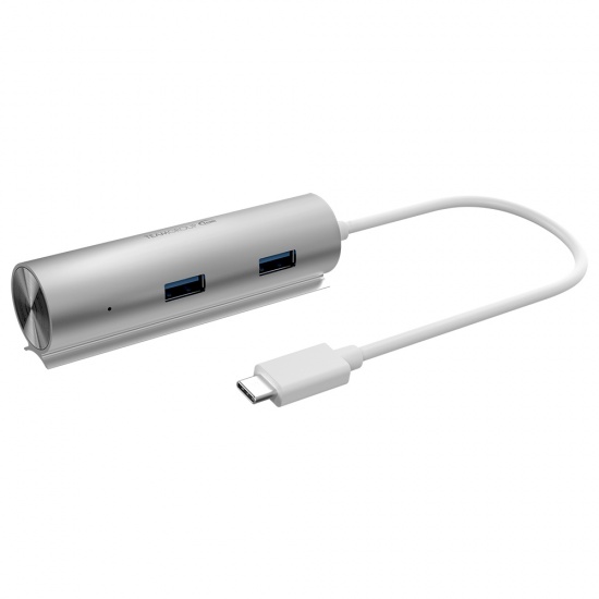 Team USB Type-C USB Hub 4 Ports - USB3.1 - Silver Image