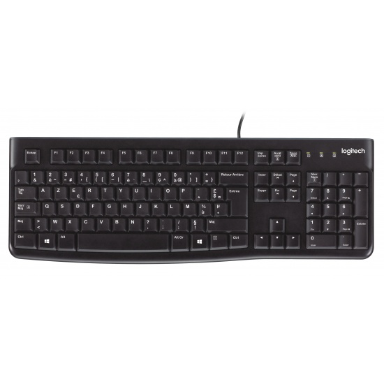 Logitech K120 USB Keyboard - French Layout AZERTY Image