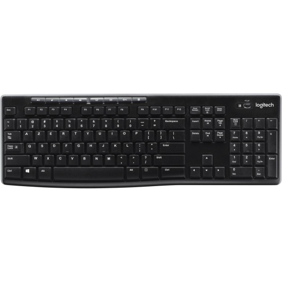 Logitech K270 RF Wireless Keyboard - French Layout AZERTY Image