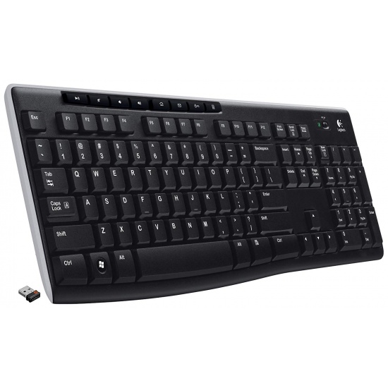 Logitech K270 RF Wireless Keyboard - Italian Layout QWERTY Image