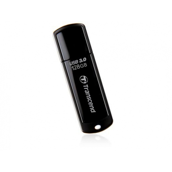 128GB Transcend JetFlash 700 USB 3.1 Flash Drive - Black Image