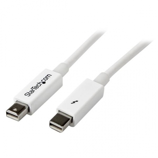 StarTech Thunderbolt Cable 1 m (3.3 ft) Male/Male White Image